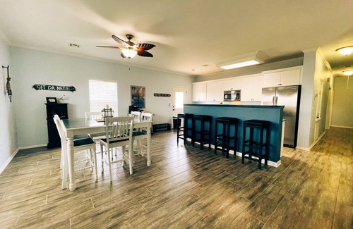 Hackberry House | "The Yellowfin" trophy speckled trout, redfish and flounder fishing.