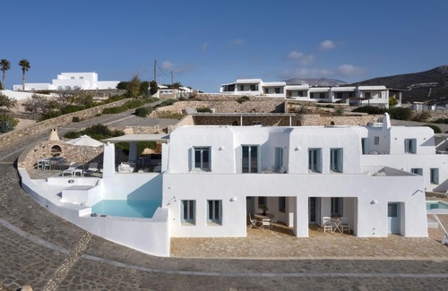 Paros Villa | Thea Villas 1, Breathtaking Panoramic View To the Sea & Sunset, private pool