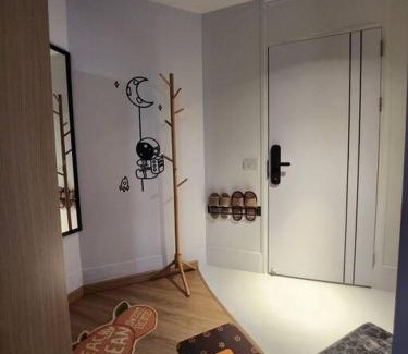Ban Mai Apartment | ThePeachRoomที่พักใกล้อิมแพคเมืองทอง เตียงควีนไซส์