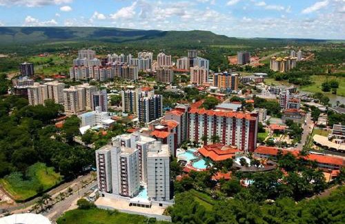 Do Turista Apartment | Thermas Place Suíte Caldas Novas com Piscinas Termais