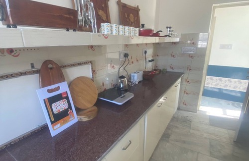 Paonta Sahib Bed & Breakfast | This beautiful and warm home comes with exclusive bedroom bathroom and kitchen .