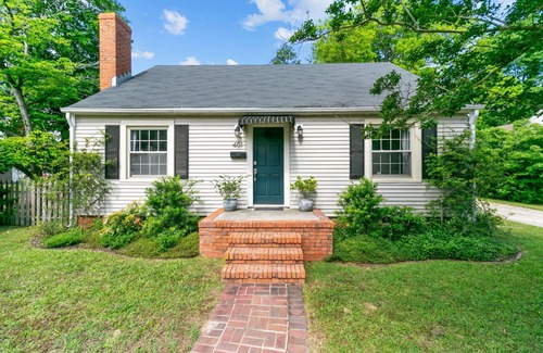 Terry Sanford House | This beautiful home is in the historic Haymount district of Fayetteville.
