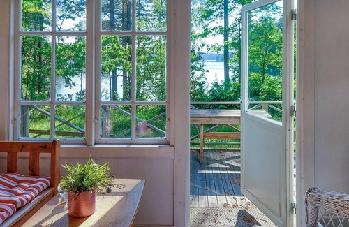 Oskarshamn House | This beautiful vacation home is located especially close to the beach and the water.