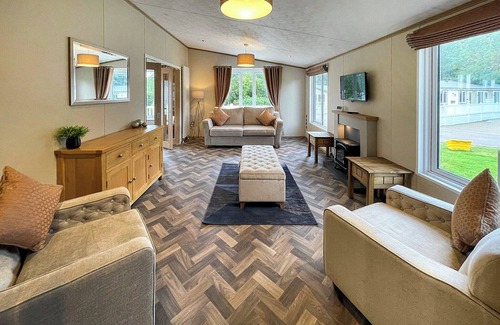 Langham House | This exclusive holiday home boasts a stylish and contemporary design.