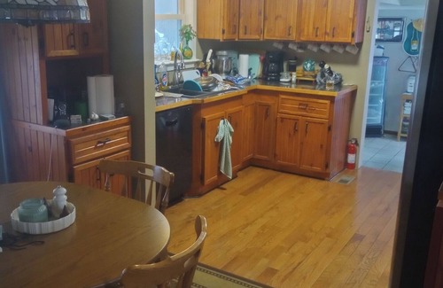 Long Lake Cottage | This is Exclusive, Outdoor kitchen, 8 Person Hot Tub, 6 Person Fire Table, ETC.