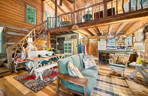 Gnaw Bone Cabin | This is the real Brown County Log Cabin experience.