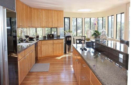 Carmel Valley House | This modern home is a bike ride away from the beach on a private street.