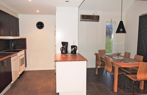 Oskarstrom House | This modern vacation home offers a high standard and is situated on a large, almost park-like plot i