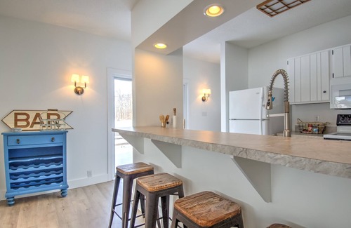 Clarklake House | This newly renovated house has 4 bedrooms & 2 bathrooms in Clarklake Michigan.