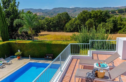Giolou House | This stylish property has been tastefully furnished with a great mix of modern and antique pieces.