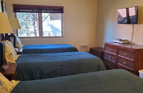 Mammoth Lakes Villa | This unit has been beautifully remodeled. It has three bedrooms and two bathrooms and is a two-story unit.