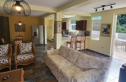 Pedro Garcia Cabin | This villa is a 3 bedroom(s), 4 bathrooms, located in Coamo, PR.