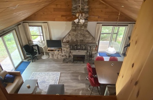 West Poland House | Thompson Lake Home at waters edge