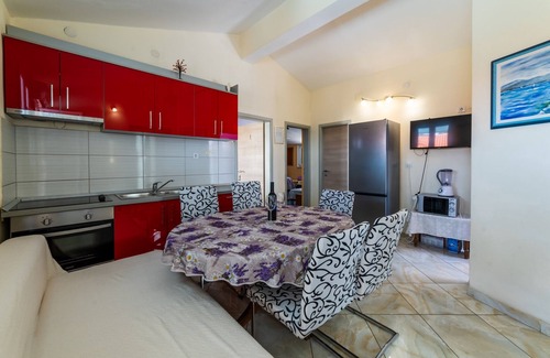 Gorinka Apartment | Three bedroom apartment with terrace and sea view Makarska (A-18898-a)