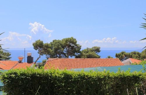 Brela Apartment | Three bedroom apartment with terrace and sea view Brela, Makarska (A-20598-a)
