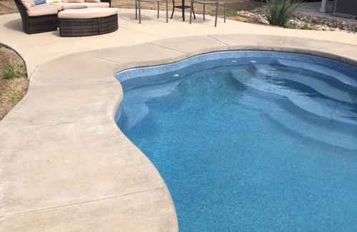 Fate House | Three bedroom home with private pool & hot tub in Fate, Texas.