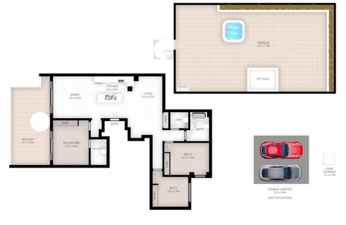 Central Coast Apartment | Three bedroom penthouse apartment