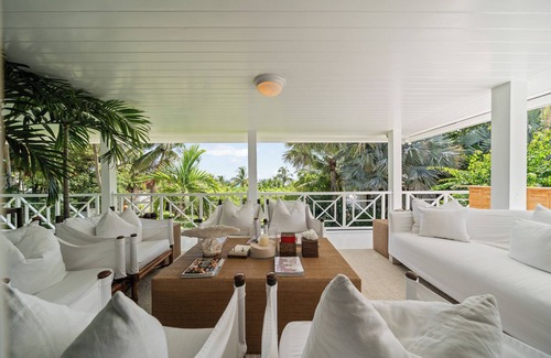 Dunmore Town Villa | Three Bees Estate: Private Beachfront Retreat with Full Staff