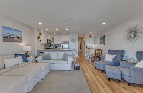 Kure Beach Condo | Three Little Birds - Oceanfront Condo with Private Decks and Community Pools. Mu