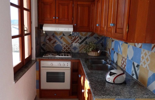 Agrustos Apartment | Three-room apartment with veranda overlooking the sea