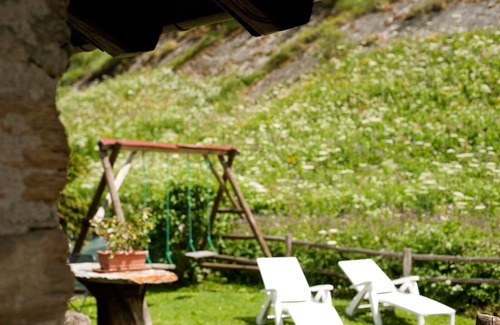 Chez Carral Cabin | THREE-ROOM BAITA with fireplace, terrace, garden 90mt from trails/ski slopes