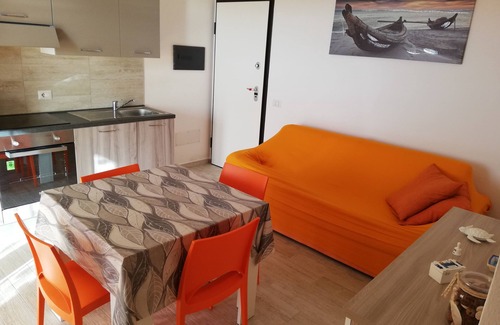 Badesi Apartment | Three-room sea-view apartment with pool in Badesi