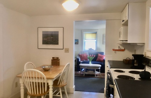 Boothbay Harbor Apartment | Three Schooners, an oasis just steps from downtown Boothbay Harbor