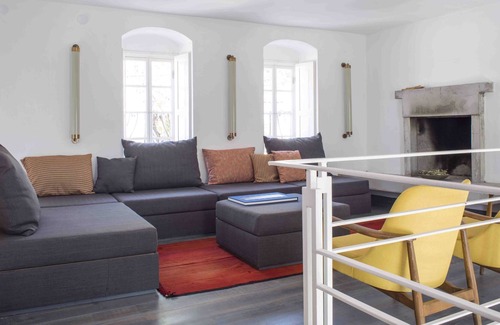 Ayvalik City Center House | Three story villa with sea view and a secluded garden with a cold water jacuzzi