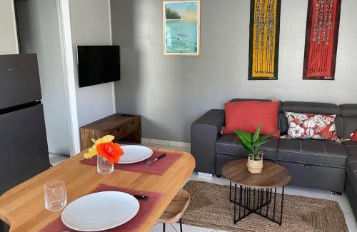 La Saline Les Bains Apartment | Ti Kaz Corail, à 3 mn à pied de la PLAGE et du LAGON cristallin de Trou d'eau - Saline les bains