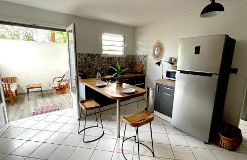 La Saline Les Bains Apartment | Ti Kaz Corail, à 3 mn à pied de la PLAGE et du LAGON cristallin de Trou d'eau - Saline les bains