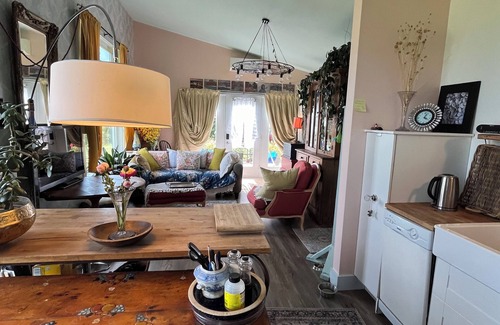 Kingsport Cottage | Tickle Rose- where farmland meets ocean, the views are spectacular and serene.