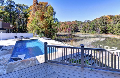 Central Newport News House | Tidal Creek Retreat Near CNU and Jefferson Labs