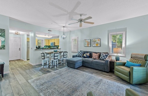North Myrtle Beach Condo | Tidewater Teal Lake Village Ground Floor Lakeview 2Br 2Ba Renovated Condo