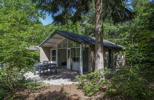 Municipality of Epe Ski Chalet | Tidy furnished chalet with a combi microwave, in the Veluwe