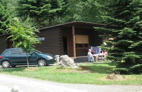 Halenfeld Ski Chalet | Tidy furnished wooden chalet near the forest