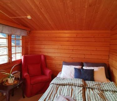Karlstad House | Timber cottages with jacuzzi and sauna near lake Vänern