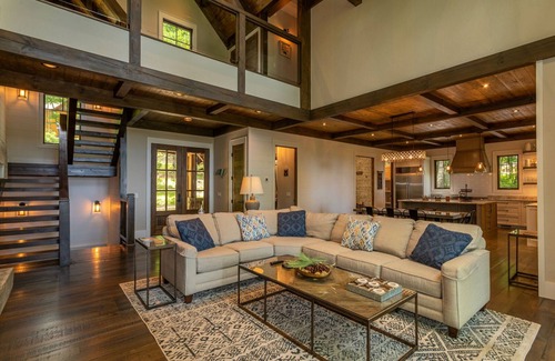 Banner Elk House | Timber Forge Lodge - Eagles Nest home with views, hot tub, game table, more!