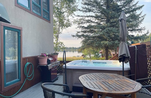 Pagosa Springs Condo | Timbers 5 ~ Spectacular Lake View Condo Sleeps 6 with Hot Tub private deck