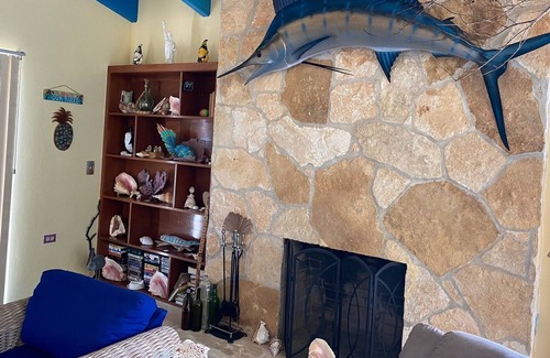 Rock Sound House | Time Flies is located on a safe/ friendly family island. Close to many beaches.