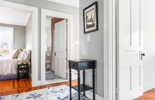 Great Barrington House | Timeless Great Barrington haven set on a large corner lot, deep front...