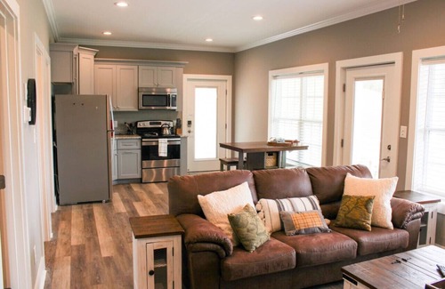 West Jefferson House | Tiny 2br Cabin w/View | Grill | Fire Pit #1