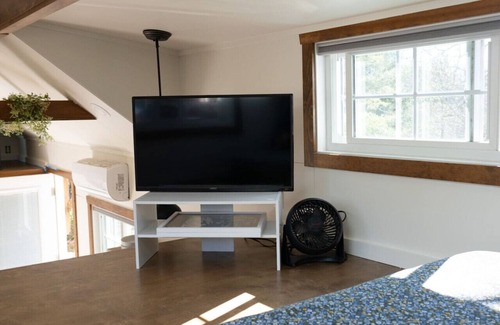Pisgah Forest House | Tiny Blue Pisgah Forest