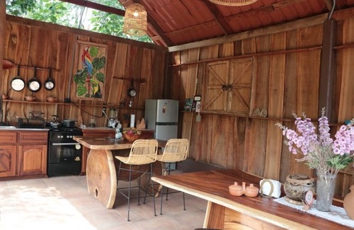 Horquetas Cabin | Tiny cabin & Rustic outdoor kitchen - La Finquita - Horquetas de Sarapiqui