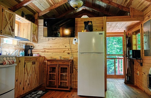 Cosby Cabin | Tiny Cabin-HOT TUB, private, quiet side of the Smokies