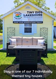 Lakeside Hotel | Tiny Digs Lakeshore - Tiny House Lodging