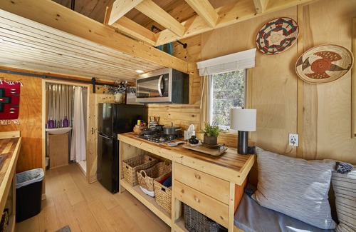 Zuzax Cabin | Tiny Home in New Mexico Rv Park