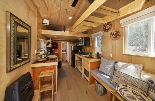 Zuzax Cabin | Tiny Home in New Mexico Rv Park