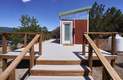 Zuzax Cabin | Tiny Home in New Mexico Rv Park