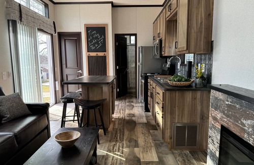 Jones RV Rental | Tiny Home on Bair Lake - at Shady Point Campground