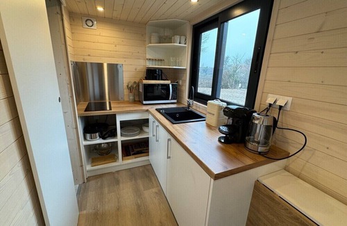 Premilhat House | Tiny home-Private Bathroom-Designer-Woodland view
